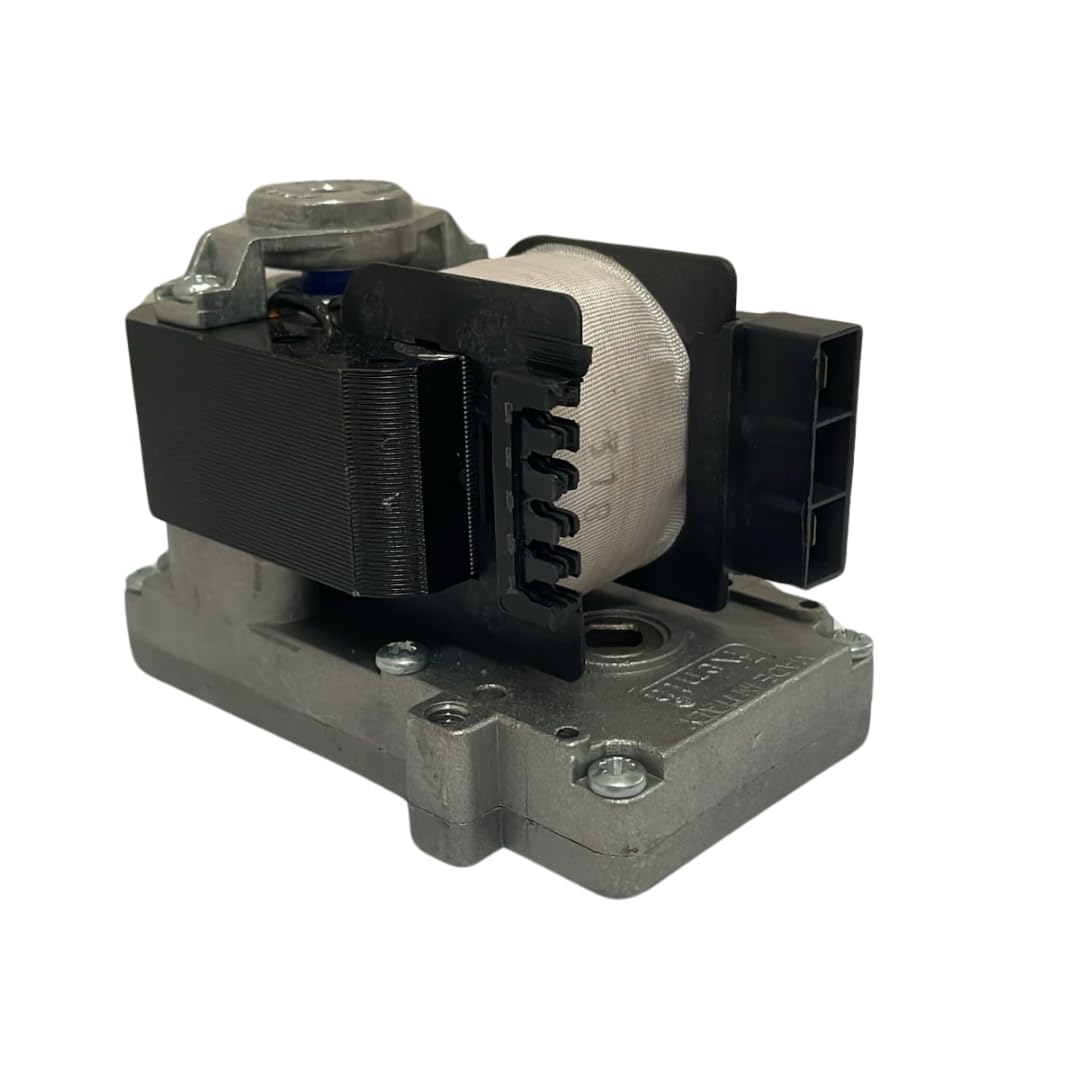Motorreductor Kenta para estufas de pellets (COD: K9115006). Velocidad: 1,5 RPM, diámetro del eje: 8,5 mm (ref. INT. 2069)