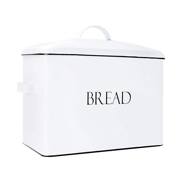 Buy OUTSHINE Farmhouse Extra Large Bread Box for Kitchen Countertop