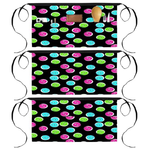 Demi-tablier pour cuisine et nettoyage de la maison évitant les taches sur vos vêtements