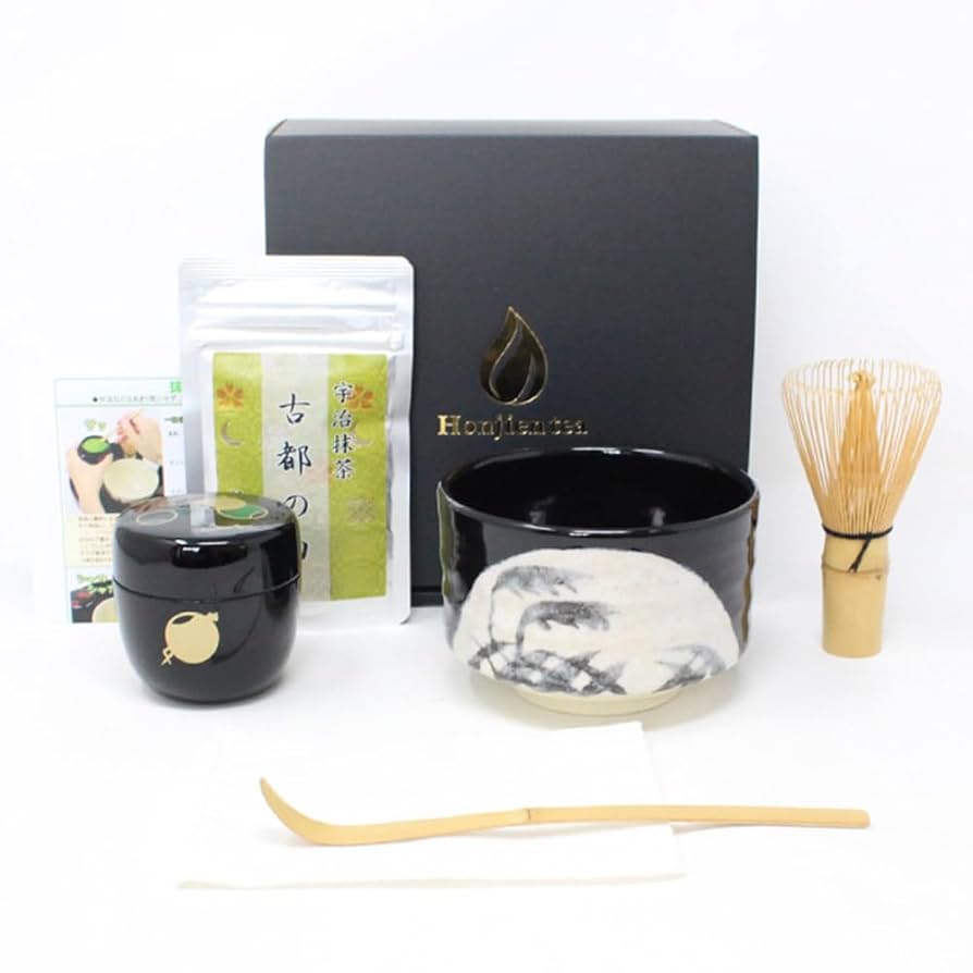 Amazon.co.jp: ほんぢ園 敬老の日 お抹茶セット 初心者さん向け