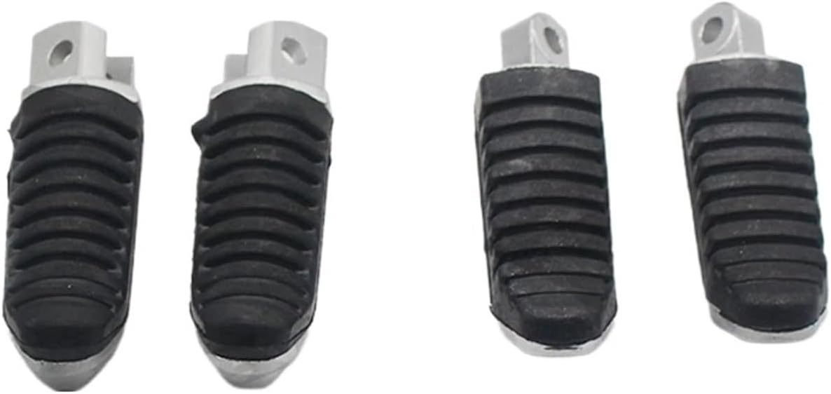 Pedal Foot Rest Fit For Suzuki GSR600 GSR750 GSXR1300 Fit For Hayabusa Motorcycle Front&Rear Footrests SV400 SV650 SV1000 GSR400 GSX1300R Footrest Edge Slip Pedal Motorcycle Accessories(F)