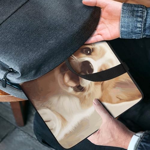 Sac ordinateur portable Corgi protégeant des chocs - Style unique - 4