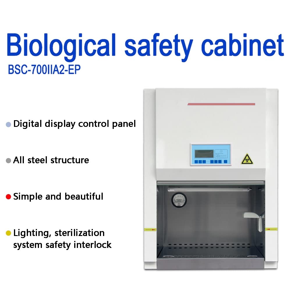 GOYOJO Lab Benchtop Stainless Steel Biological Safety Cabinet