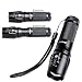 Prosvet 878 1200 Lumen Cree-XML T6 led Portable Zoomable Flashlight -5 Mode Adjustable Focus - Water Resistant-Rugged Aluminum Construction Flashlight