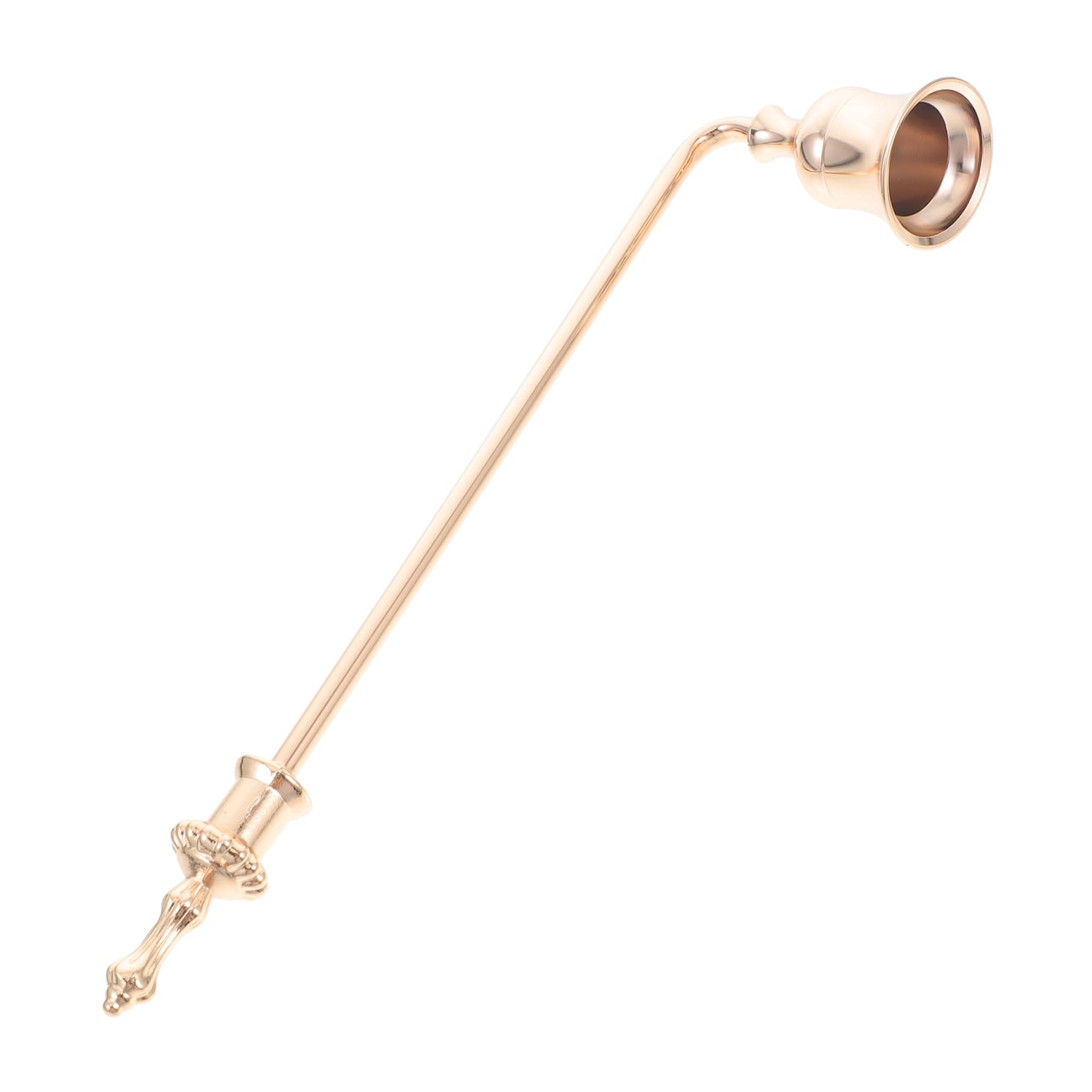 SOLUSTRE Antique Candle Snuffer Set Long Handled Wick Trimmer for Elegant Home and Office