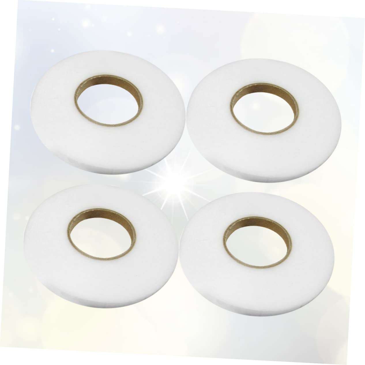 Tofficu 12rollos Cinta Adhesiva Doble Cara Para Confección De Ropa De Fusión Textil Para Dobladillos y Accesorios De Prendas