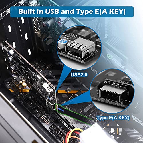 Tarjeta PCIe a USB 3.2 de 10 Gbps con puertos Tipo C y Tipo E 4