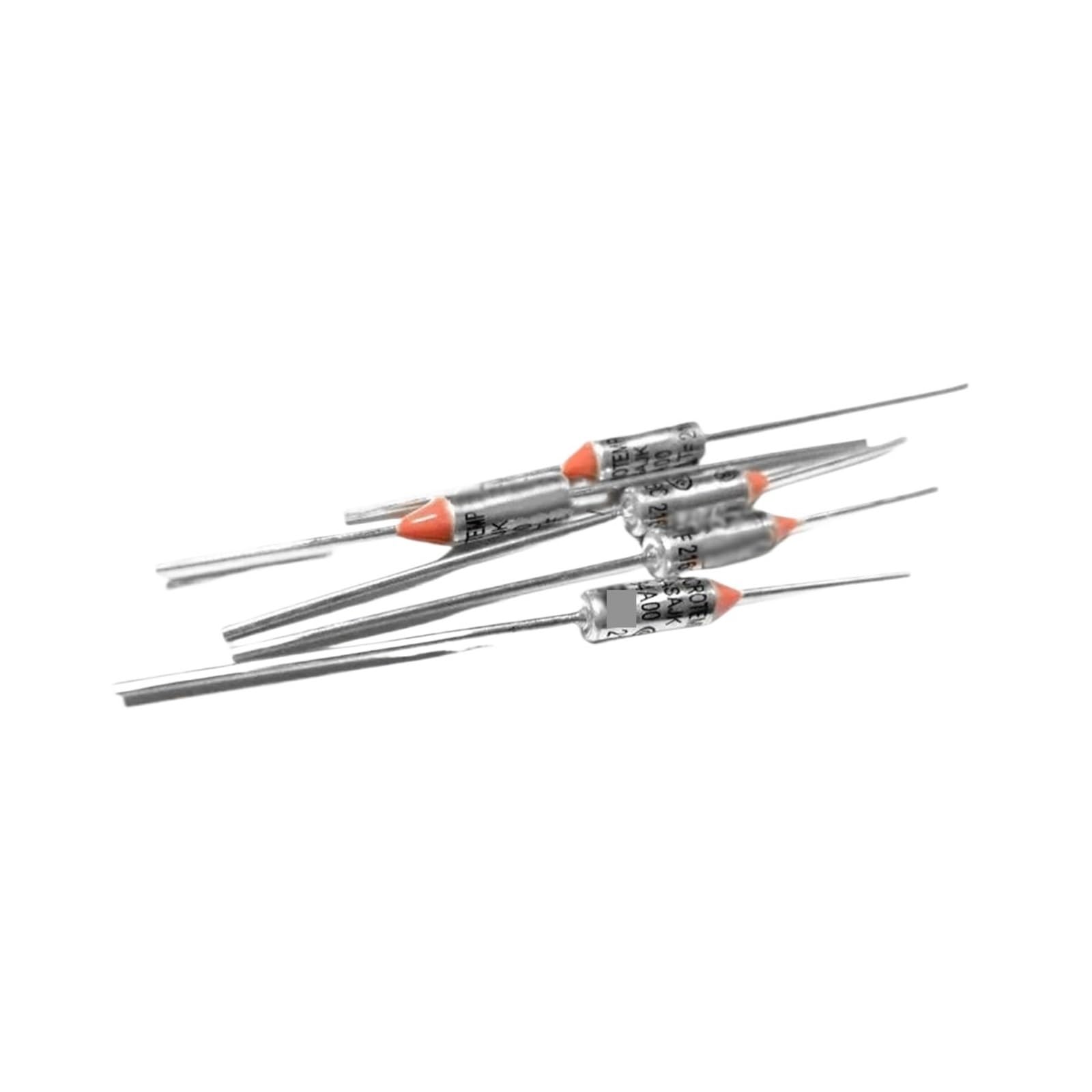MEIFUUDWPJG 50Pcs G4A00 TF216C Thermal Cutoff Fuse Axial Leaded 10A 250V 216 °C G4A00216C G4A01216C