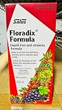 Salus Floradix® Fer + Plantes - Formule Liquide Anti-Fatigue Riche en Fer - Enrichi en Vi...