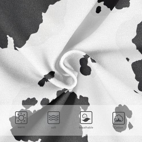 Toddler Panties, Black White Spots Cotton Underwear Girls, 2T–8 Years3