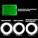 Macro Ring Light Flash, K&F Concept KF-150 E-TTL Speedlite LCD Display and Wireless Slave Function with 6pcs Adapter Rings Compatible with Canon DSLR Cameras