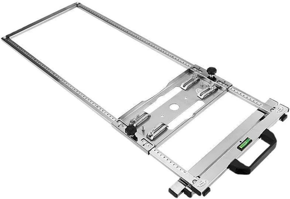 Circular Saw Guide Rail, Cutting Machine Edge Guide Positioner Edge Guide Positioning Board Cutting Tool Suitable for Electric Circular Saw Trimming Machine