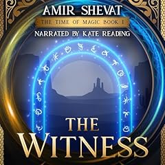 The Witness Audiolibro Por Amir Shevat arte de portada