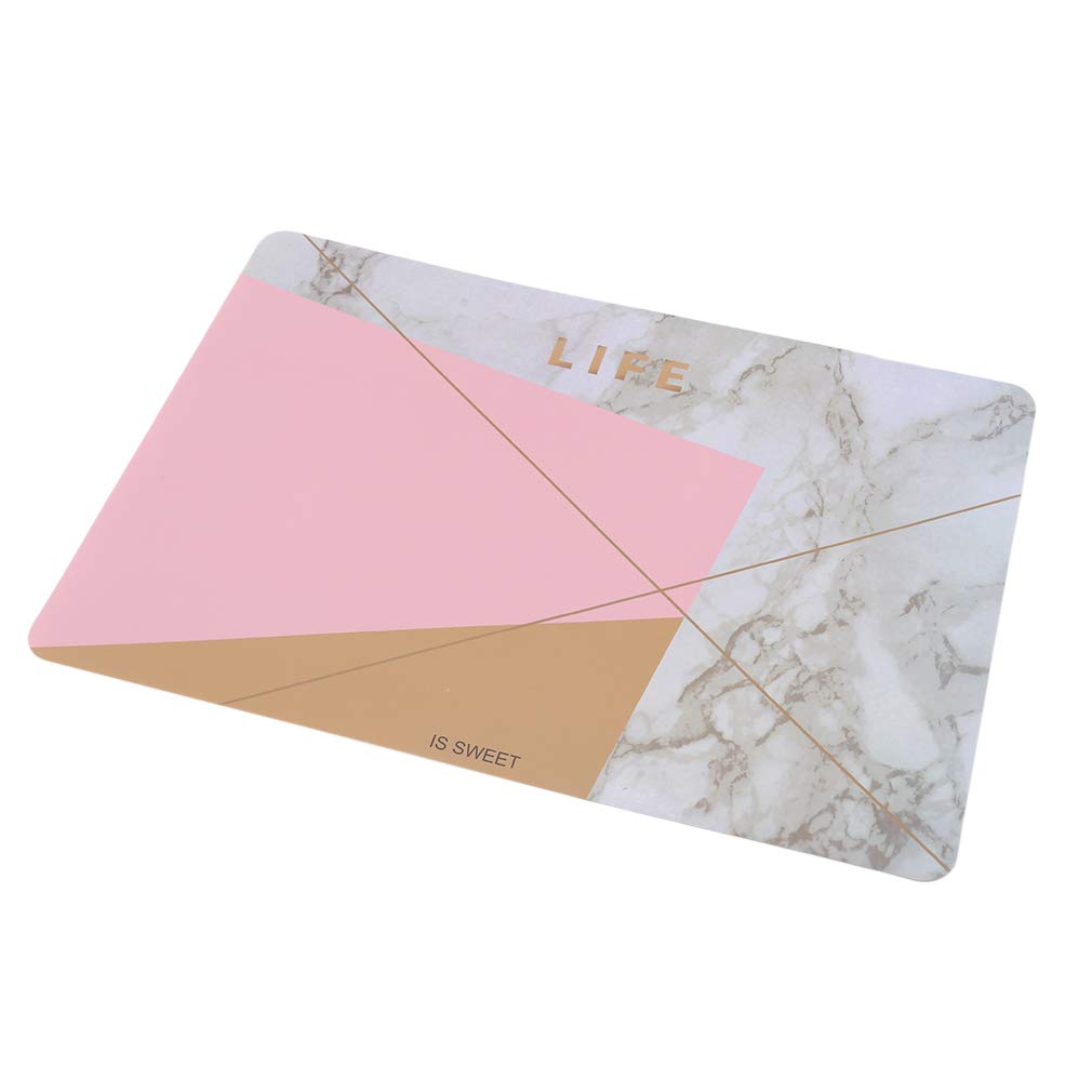 Underleaf Oil-Proof Household Products Keyboard Pad Printed Creative Home Tools Table Mat