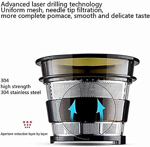 Extractor de Jugos Prensado Frío con Boca Ancha y Separación de Pulpa miniatura 6