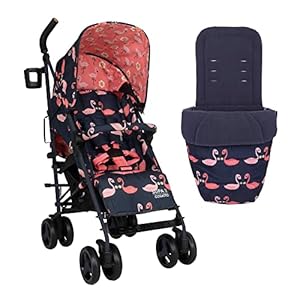 Cosatto Supa 3 kinderwagen – lichtgewicht kinderwagen vanaf de geboorte tot 25 kg – eenvoudig, compact, parapluvouw…