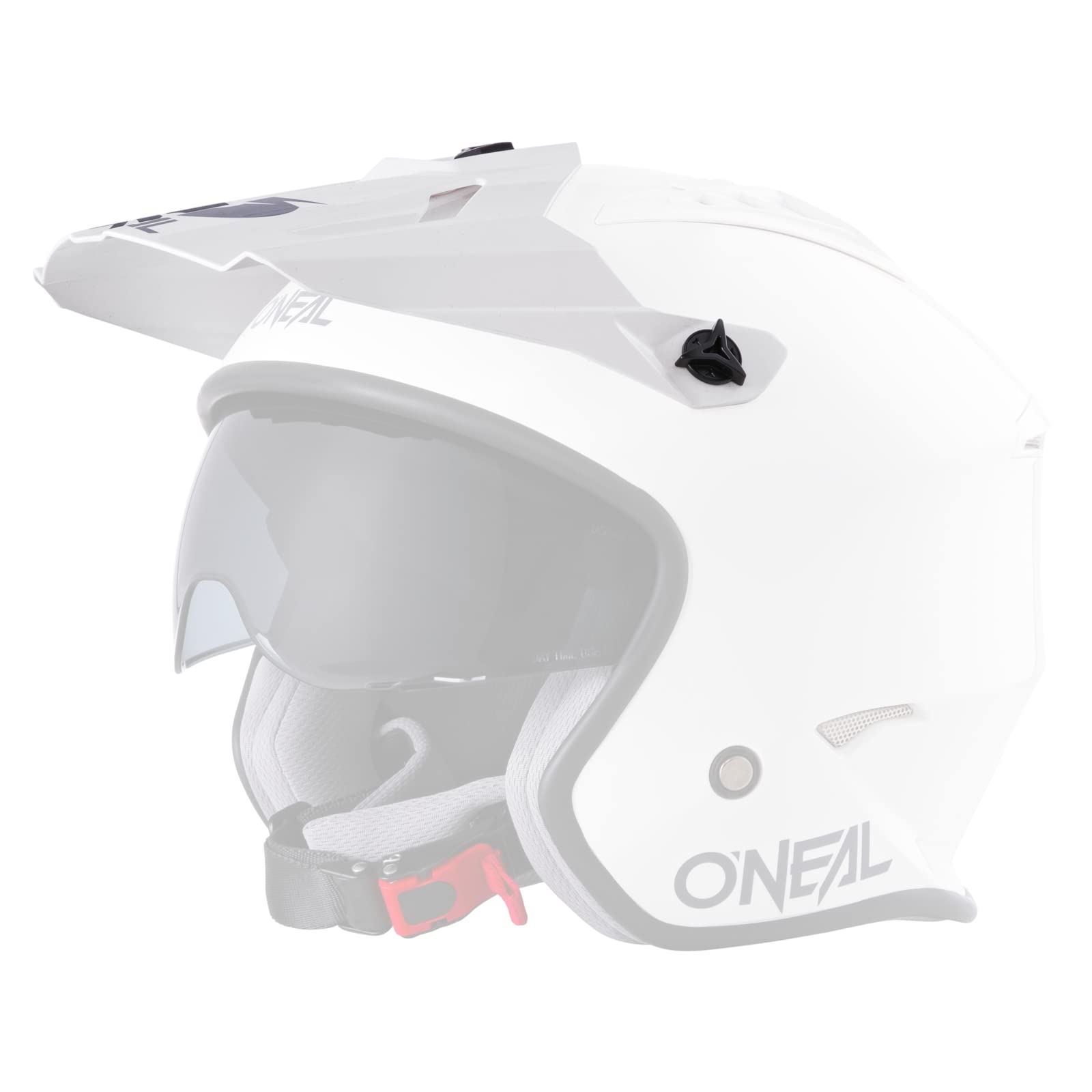 Visor VOLT Kask SOLID Biały