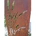 Zen Man Edelrost Garten Sichtschutz Aus Metall 1mm Rost Gartenzaun Gartendeko Edelrost