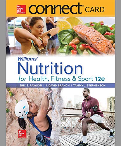 Connect Access Card for Williams' Nutrition for Health, Fitness and Sport