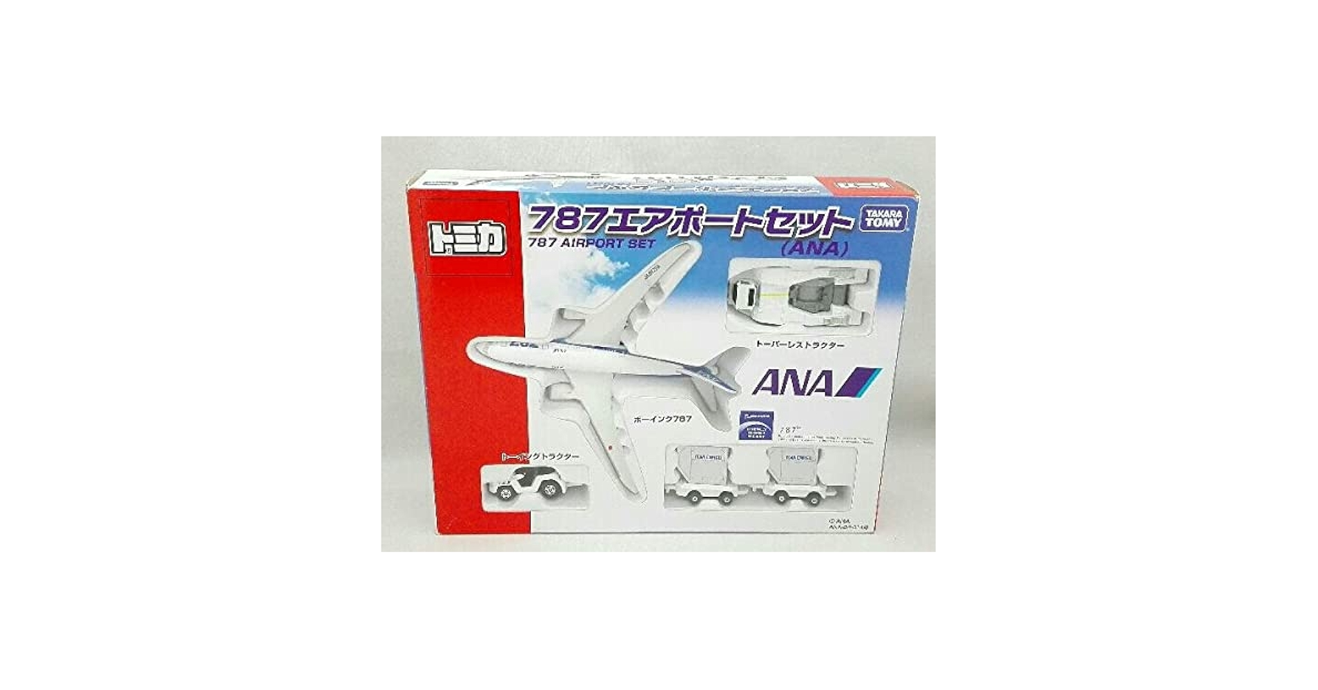 トミカ 787エアポートセット (ANA) Amazon.co.jp: タカラトミー(TAKARA TOMY) 『 トミカ ギフト 787