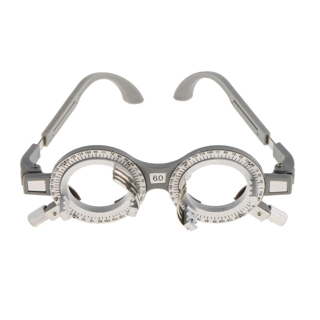 Lente óptica ajustable para optometría, gafas de alta precisión para ópticos, 60 mm