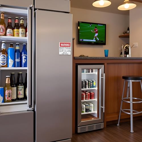 Imán rojo decorativo para refrigerador con mensaje divertido miniatura 4