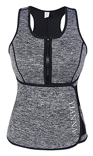 YIANNA Sweat Neoprene Sauna Suit - Waist Training Vest - Sauna Tank Top
