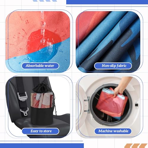Image of Hahafelt 1 Pack Car Seat Towel Cover with Storage Bag, Grand Canyon Style