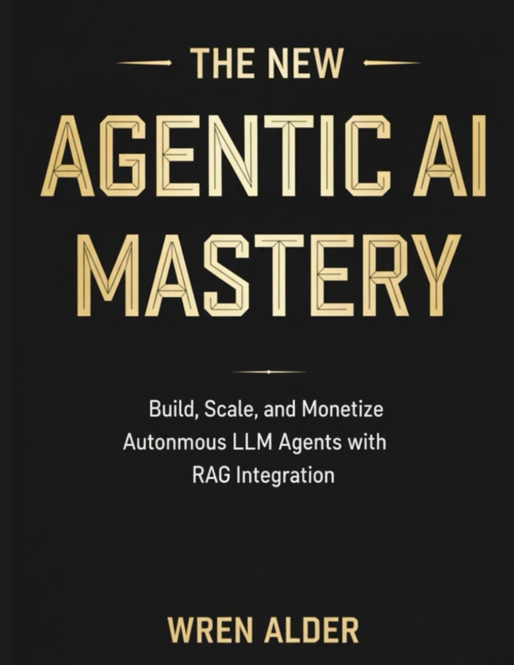 The New Agentic AI Mastery: Build, Scale, and Monetize Autonomous LLM Agents with RAG Integration