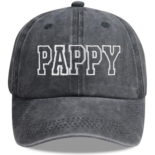 Image of Funny Dad Hats for Men, Adjustable Cotton Papa Embroidered Baseball Cap