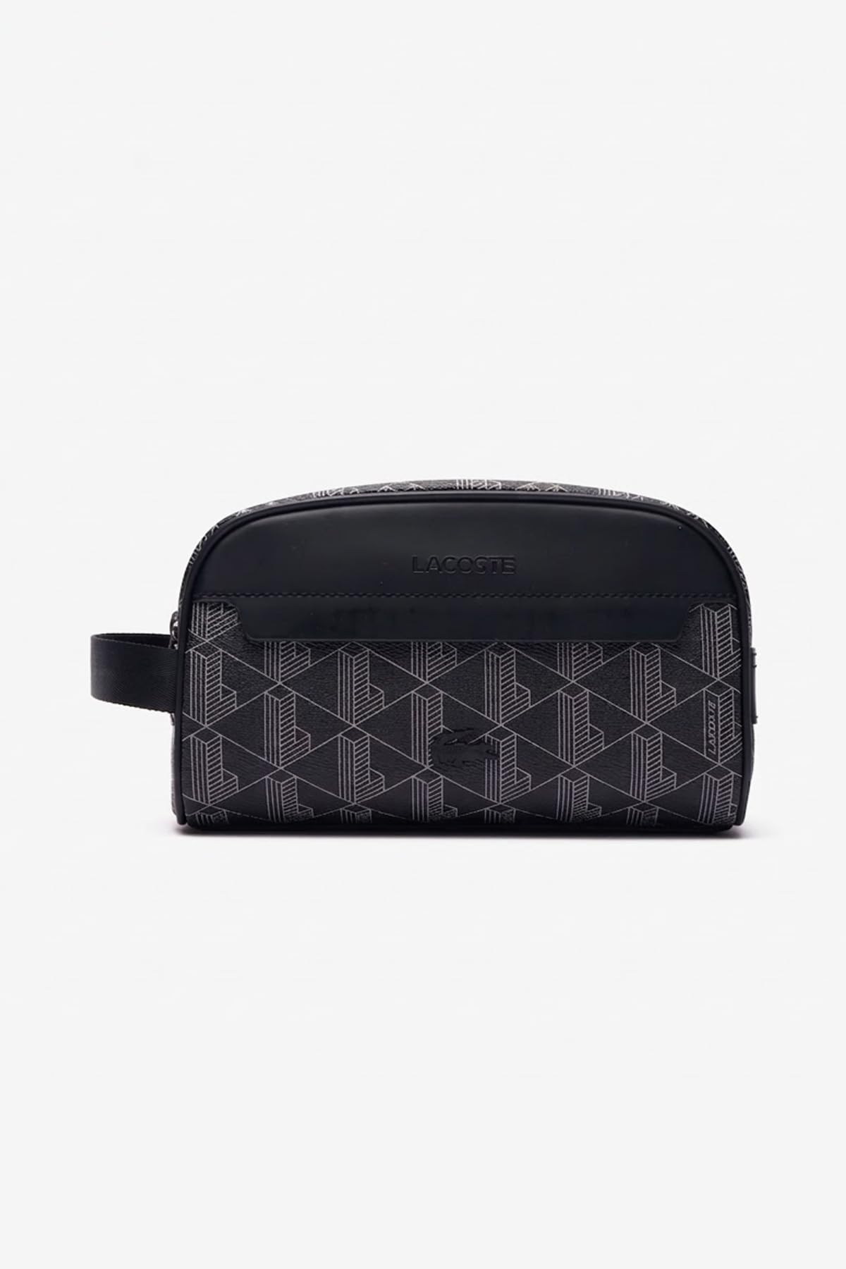 LACOSTE The Blend Toilet Kit Monogram Noir Gris