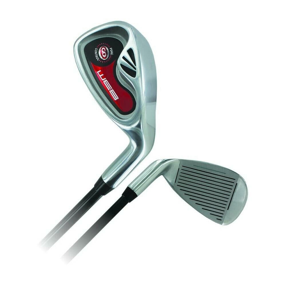 6 Iron (9-12yrs), Junior Web 6 Ferro Ragazzo, Unisex, Rosso