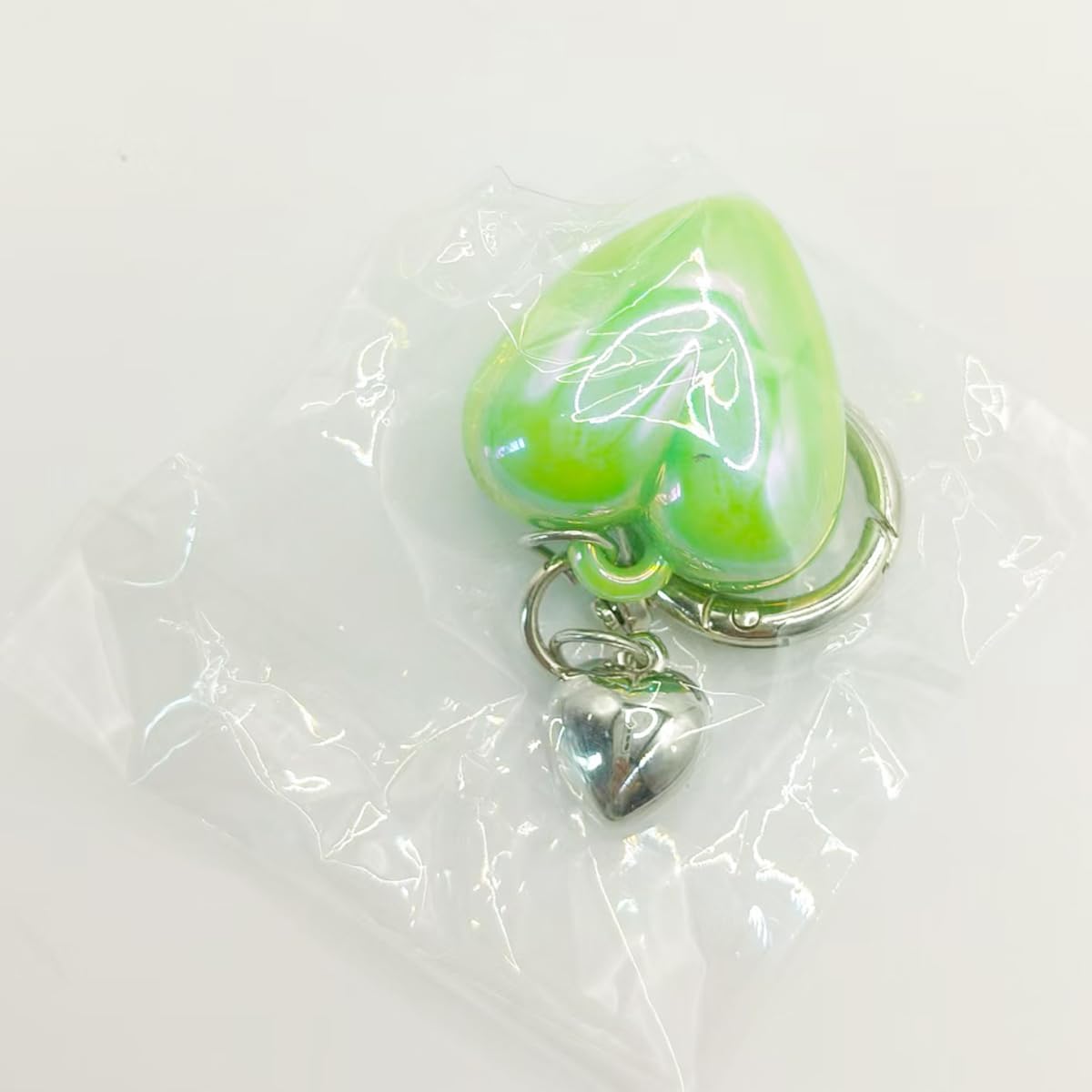 jtkdxqs Heart Shape Keychain For Women Purse Charms for Handbags Car Key Chain Accessories - Image 4