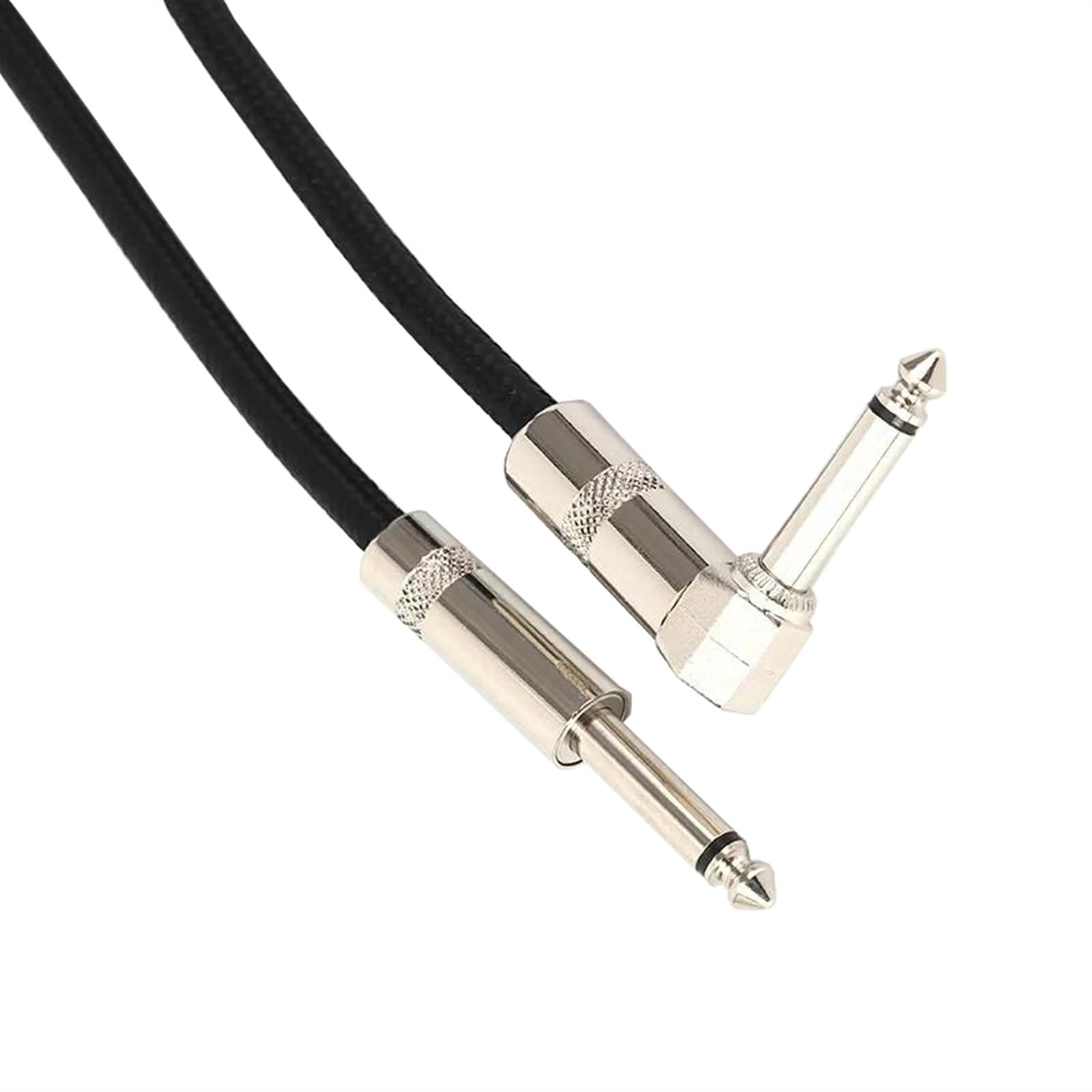 6,35 Mm Monofoniczny Kabel Męski Na Męski Z Redukcją Szumów Basowy Kabel Audio Do Gitary Elektrycznej Kabel do Instrumentów Gitarowych (Color : B, Size : 5m)