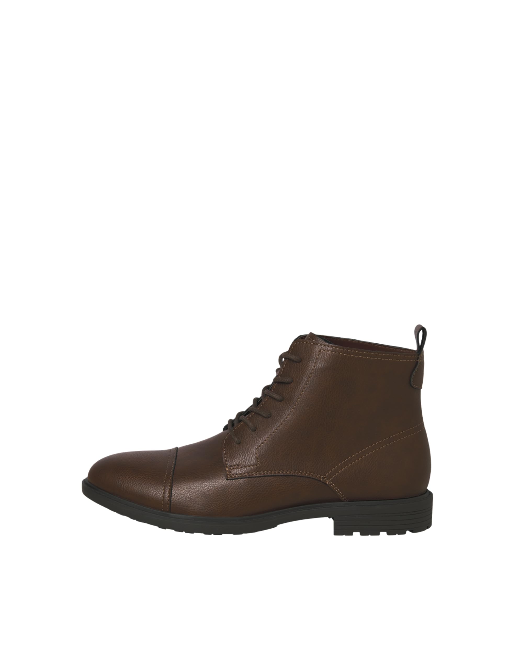 JACK & JONES Men's Jfwdanby Pu Boot, Java, 41 EU, Java, 7 UK