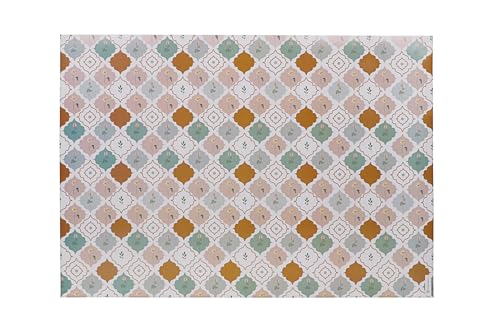 Image of Be Stories The Moroccan Affair Colorful Design Wrapping /Laminated Art Paper Sheet 100 Gsm For Gift Packing For All Occasions Like Birthday, Diwali, Chirtsmas, 28 Inches X 20 Inches Of 5-Sheets,Multi