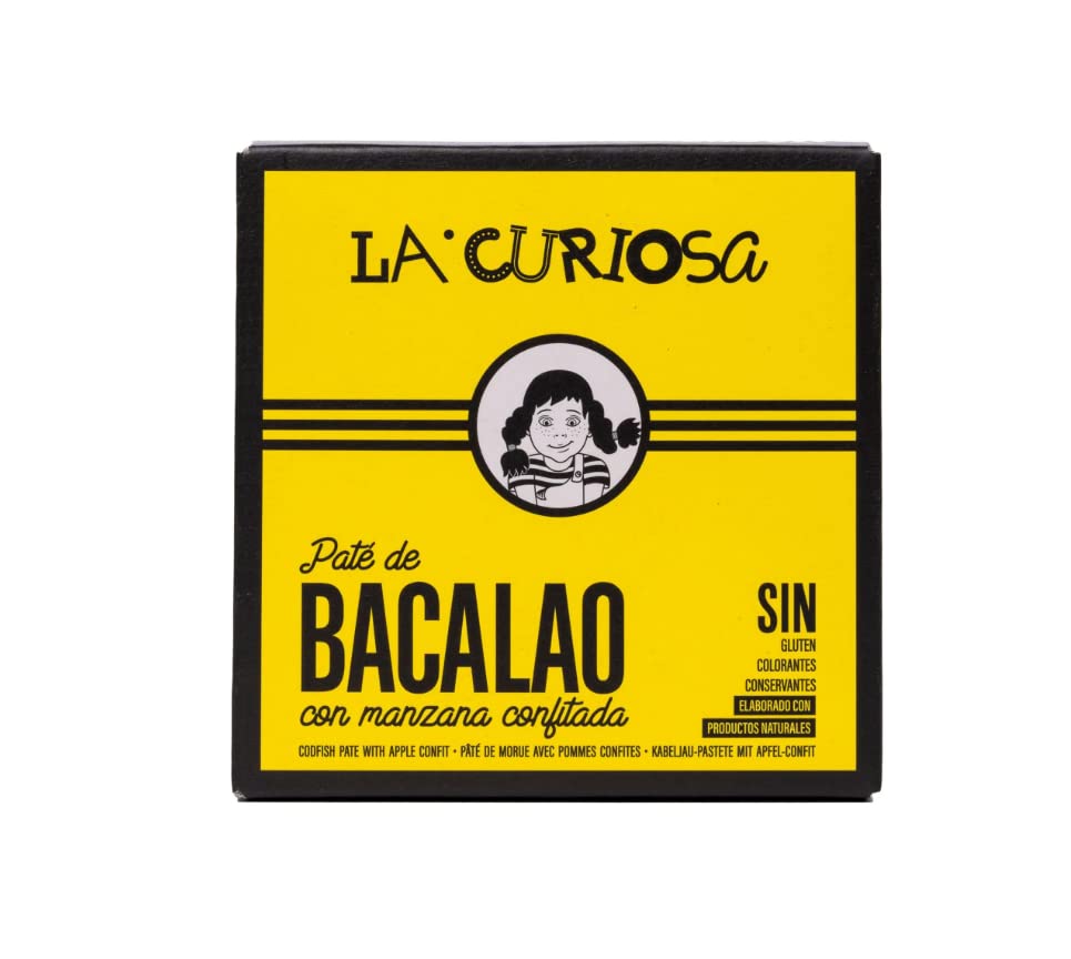 Pack 3 latas de Paté de Bacalao con Manzana Confitada