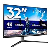 Philips Evnia 32M2N6800M/00 computer monitor 80 cm (31.5") 3840 x 2160 pixels 4K Ultra HD LCD Black