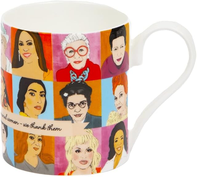 Talking Tables Phenomenal Women Mug for Coffee, Tea and Hot Drinks | Inspirational Mothers Day Gifts for Her, Girls, Feminists