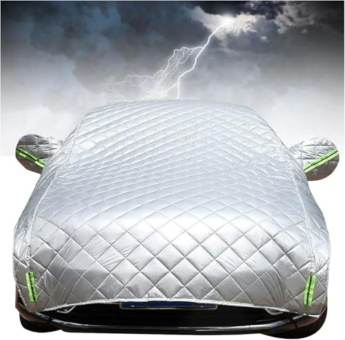 Hail Car Cover Protection Custom Fit for SUV Jeep-Length (181 to 205In) 5-Layer Hail Car Cover Protection Thickened All-Weather Waterproof for Outdoor Hail, Snow