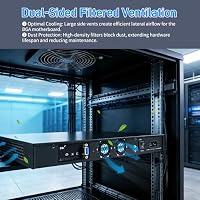 CWWK 1U Firewall Appliance Mini PC, Rackmount Router Hardware, 6 x 2.5GbE i226-V, Core i3-3110M, 19" Homelab Network Computer Routing for OPNsense, 8GB DDR3 RAM 128GB mSATA SSD – Ansicht 6