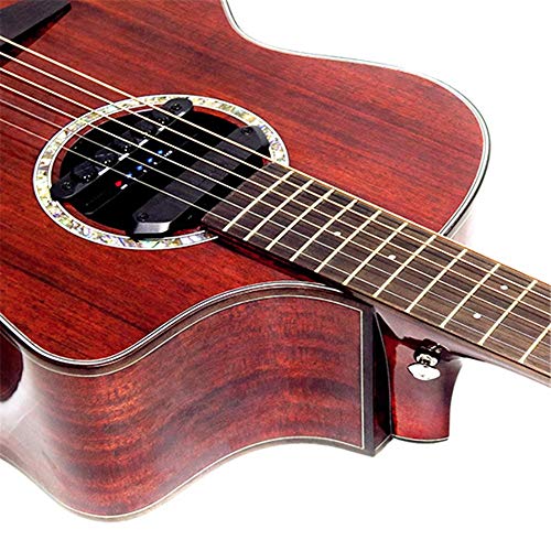 JTRHD Guitare Acoustique Quandanji Folk Ballad Pleine Simple Guitare Lumière Veneer Main pour Adultes et Enfants (Couleur : Without Electric Box, Size : 41 inches) - Les Beatles, Paul McCartney, John Lennon, RIngo Starr, George Harrison JTRHD Guitare Acoustique Quandanji Folk Ballad Pleine Simple Guitare Lumière Veneer Main pour Adultes et Enfants (Couleur : Without Electric Box, Size : 41 inches) – Image 5