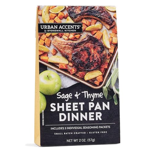 Urban Accents Sheet Pan Dinner Seasoning Mix (Sage & Thyme, 2 oz), 0.67 Ounce (Pack of 3)