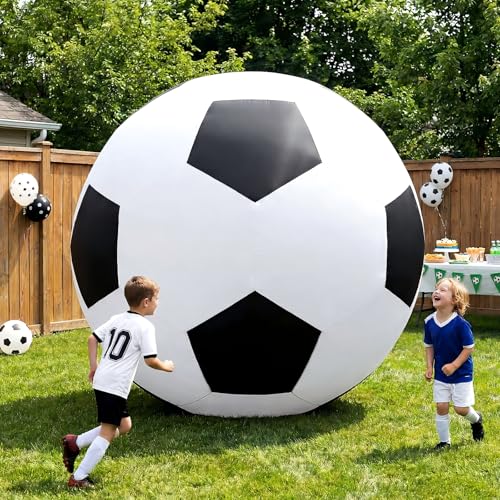 Shappy 8FT Inflatable Soccer Ball with LEDs for Events