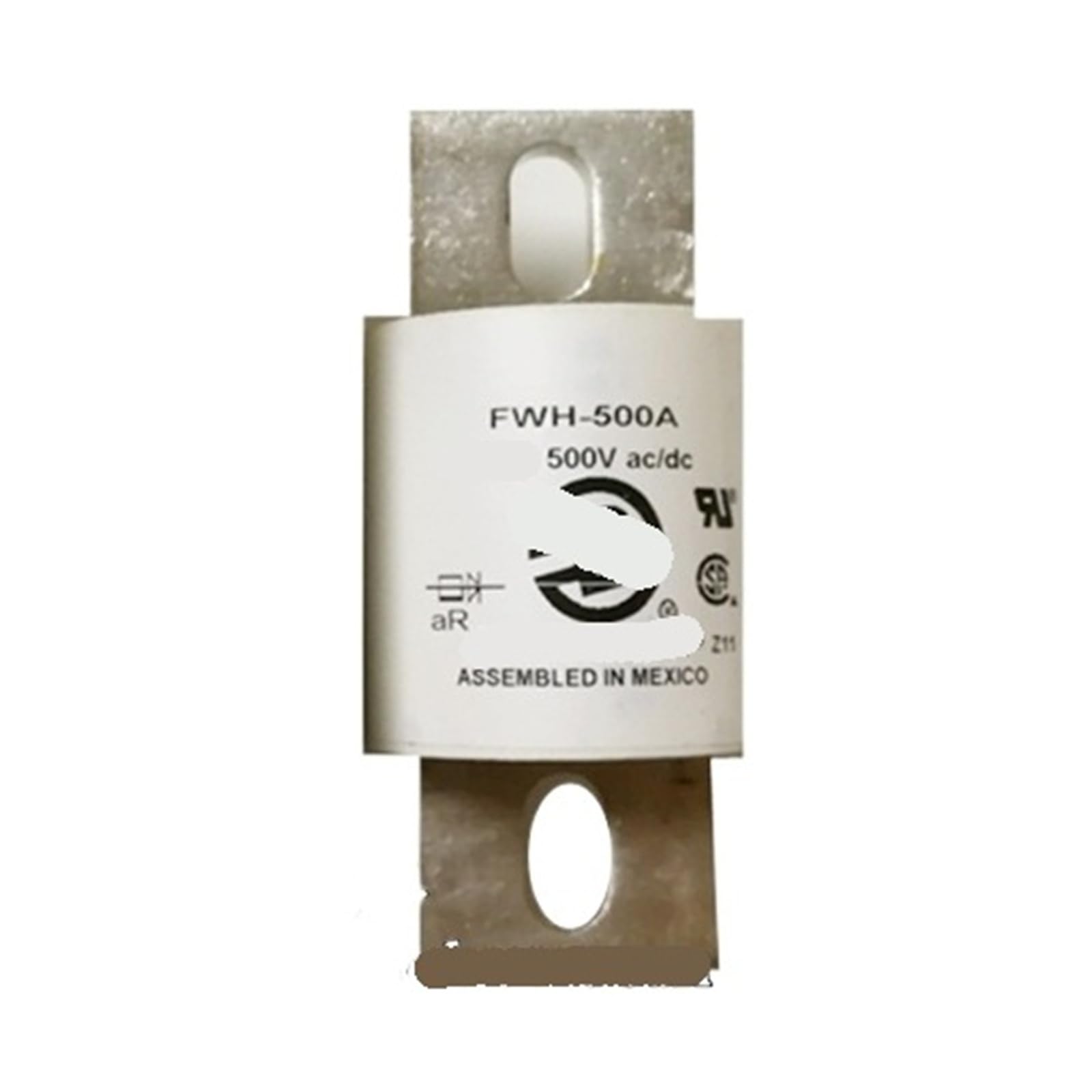 Fusible FWH-500A 500V AC/DC cartouche de rechange pour armoire électrique