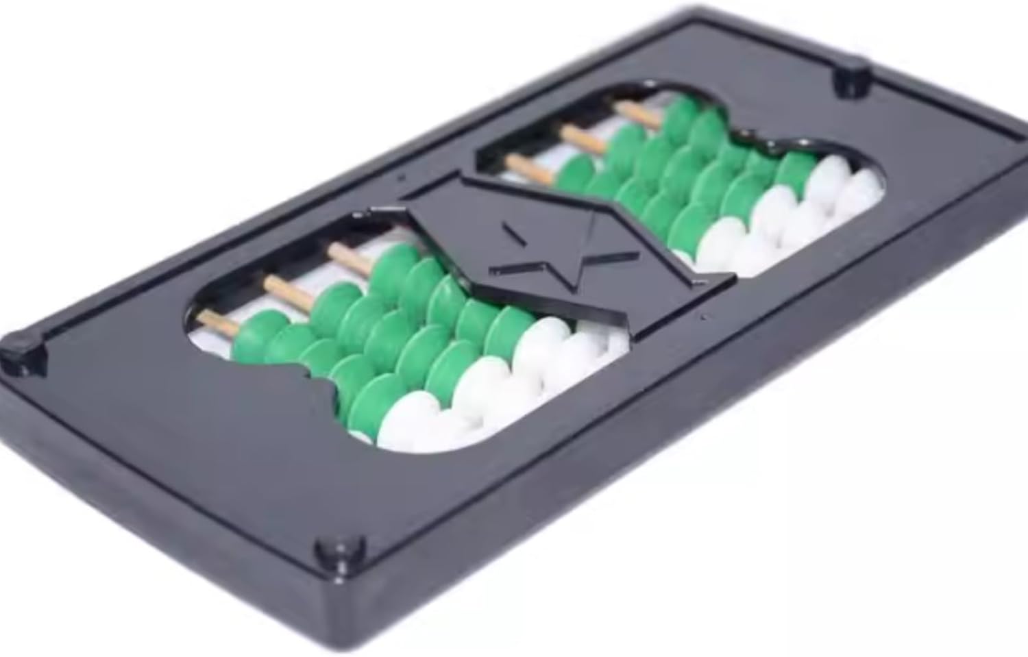 Math Abacus Educational Tool Abacus 11 Digits Chinese Math Counting Tool for Beginner Leaning Educational Plastic Office Decoration