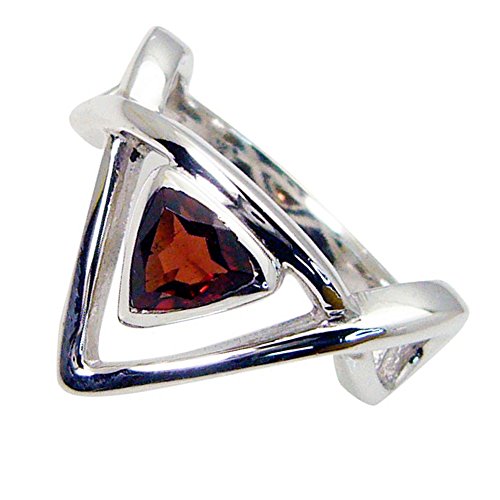 Femme Billionschliff Rouge bague femme cristal géométrique bijou tendance