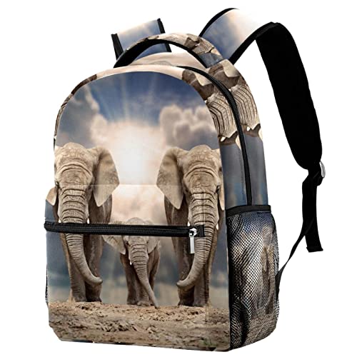 Sac à dos éléphants contre le mal de dos des écoliers