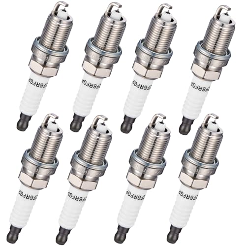 Image of BDFHYK 6441 Iridium Spark Plugs Compatible with Dodge Ram 1500 /2500 Van Dakota Durango Nitro,Compatible with Jeep Grand Cherokee Commander,TL EL 2.0L 3.2L 4.8L L4 V6 V8 Replacement for XP5224 Set of 8
