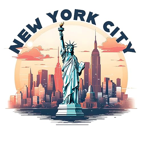 Imán decorativo recuerdo Nueva York 2 pulgadas miniatura 1